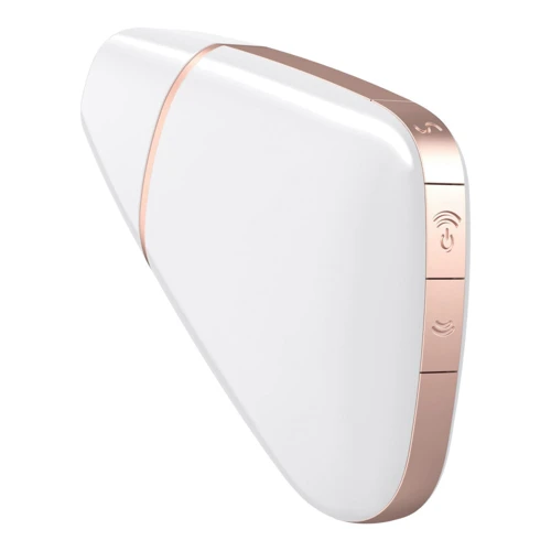 Вакуумный клиторальный стимулятор Satisfyer Love Triangle White: Тип и форма Классические