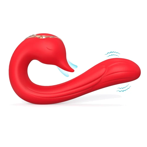 Вибратор BOSS Swan Red
