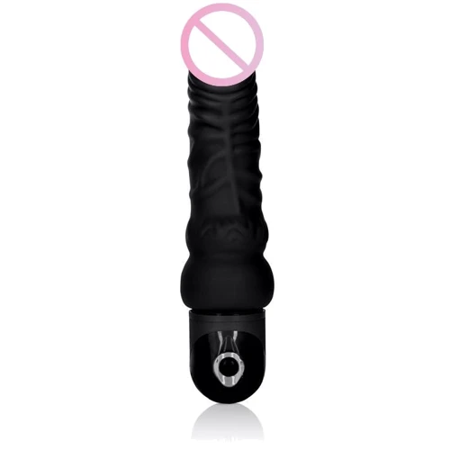 CalExotics Bendie Stud Curvy вибромассажер, 12.5x4 см, черный