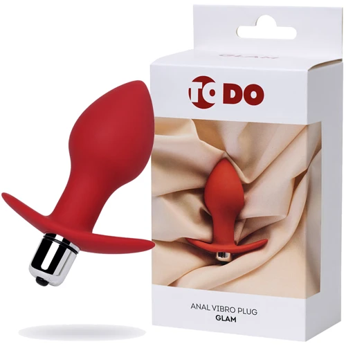 Анальная пробка с вибрацией ToDo Anal Vibro Plug Glam фото 6