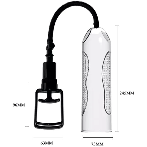 Вакуумная помпа с вибрацией Pretty Love - Penis Pump AleXander (BM-010066BPL): Наличие вибрации Есть