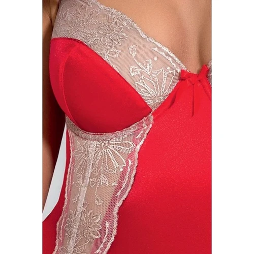 Сексуальный корсет Passion Exclusive LORAINE CORSET red XXL/XXXL: Применение На тело