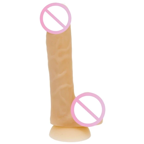 Фаллоимитатор ADDICTION - DAVID - 8" Bendable Silicone Dong