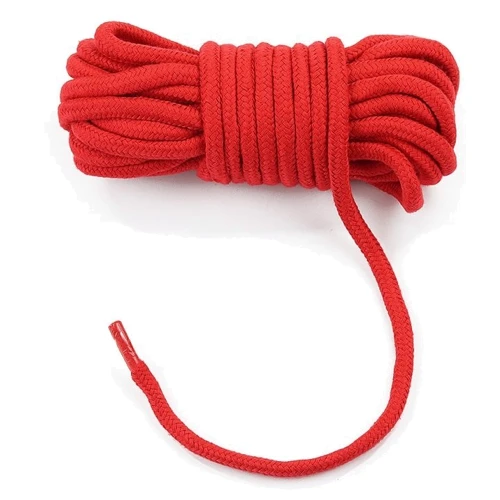 Веревка LoveToy Fetish Bondage Rope Red, 10 м фото 4