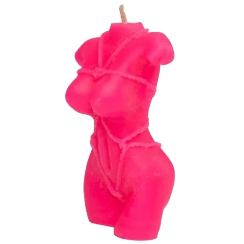Свеча LOVE FLAME - Shibari II Pink Fluor, CPS13-PINK