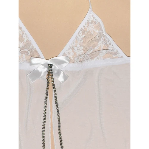Эротический комплект NDS 5079-1 White M/L (22033): Применение На тело