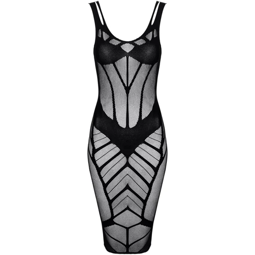 Платье Obsessive D609 black S/M/L: Декор Без декора