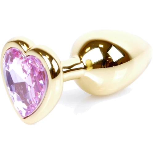Анальна пробка BOSS Series Exclusivity Jewellery Gold Heart Plug Rose