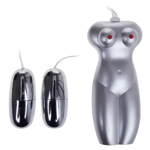 Мастурбатор с вибрацией и звуковым сопровождением BAILI - Two Passion Lady Vagina And Ass Vibrating (BM-009136PL) фото 6