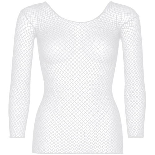 Топ Leg Avenue Long Sleeves T-Shirts White One Size: Декор Без декора