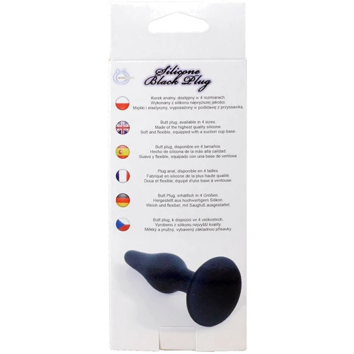 Анальный плаг Silicone Plug Black - Large: Для кого Унисекс