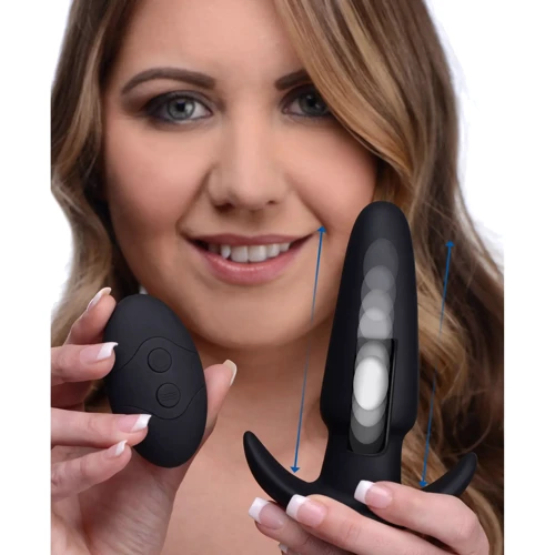 Анальний корок з поштовхами ThumpIt 7X Large Thumping Anal Plug: Тип Анальные елочки