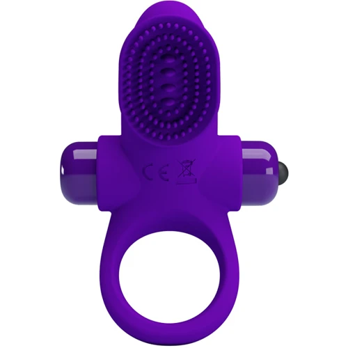Віброкільце LYBAILE Pretty Love Vibrant Penis Ring II Purple: Колір фиолетовый