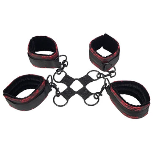 Оковы для сцепки ног и рук Scandal Hog Tie: Для кого Для пары