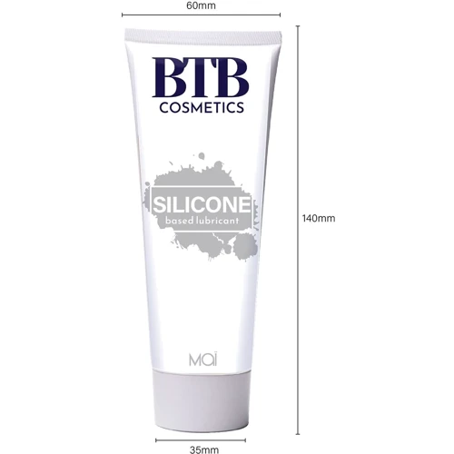 Смазка на силиконовой основе MAI BTB SILICONE (100 мл): Тип Вагинальные