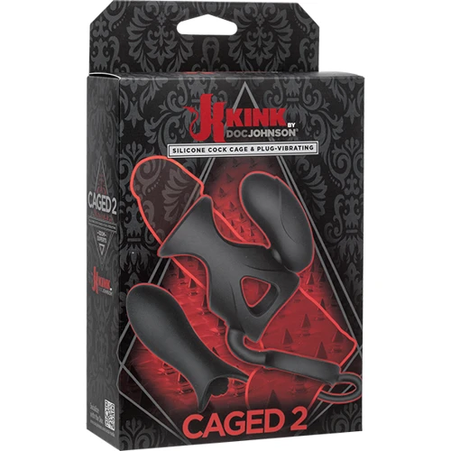 Насадка Vibrо Cock Cage Dual Bullets