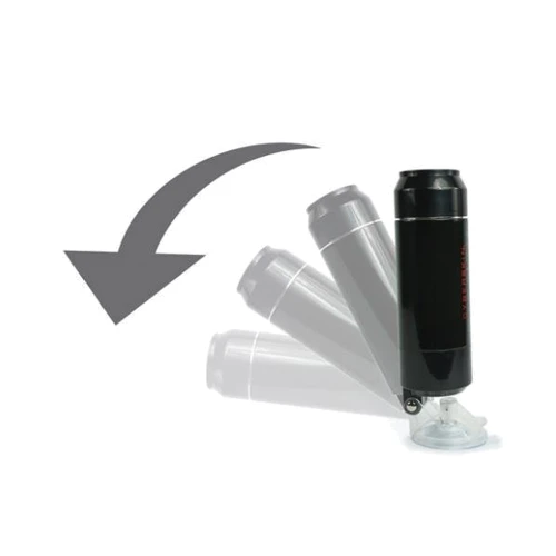 Двойной мастурбатор на присоске Topco Sales CyberSkin® Stealth Double Stroker, Mouth & Ass - ротик+попка, 27х8 см: Диаметр, см 8