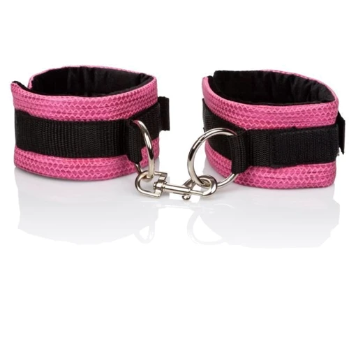 CalExotics Tickle Me Pink Universal Cuffs - універсальні дизайнерські наручники: Виробник California Exotic Novelties