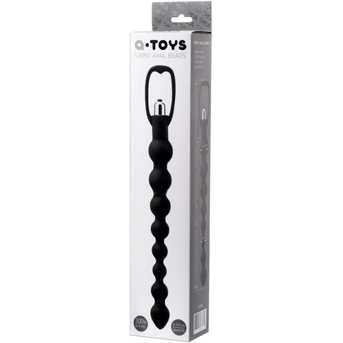 Анальная цепочка с вибрацией Toyfa A-Toys Vibro Anal Beads: Материал Силикон