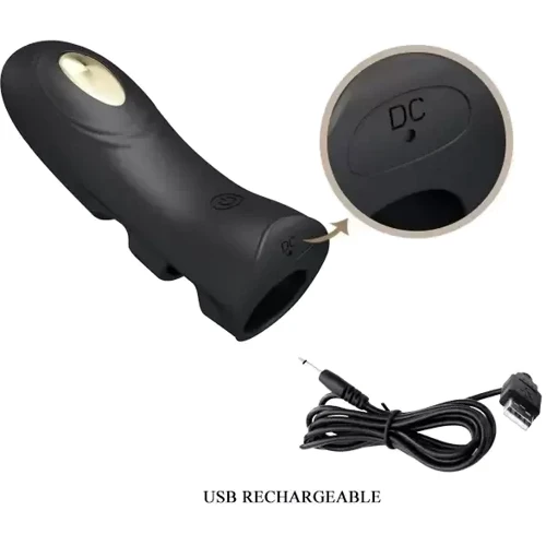 Кліторальний стимулятор на палець Pretty Love - PEGASUS Fingering Electric Vibrator, BI-014784: Діаметр, см 3