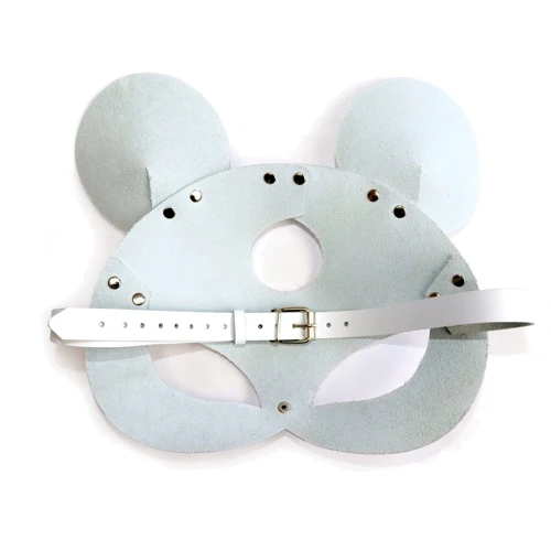 Шкіряна маска мишки Art of Sex - Mouse Mask, білий: Колір белый