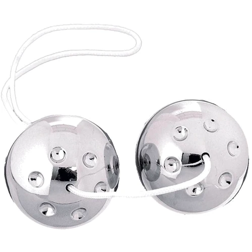 Вагинальные шарики Seven Creations Plastic Balls (серебристые)