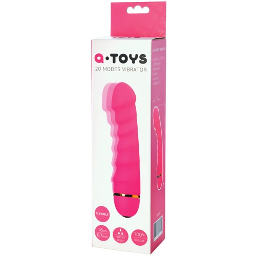 Силиконовый вибратор для точки G A-Toys By Toyfa: Длина, см 16