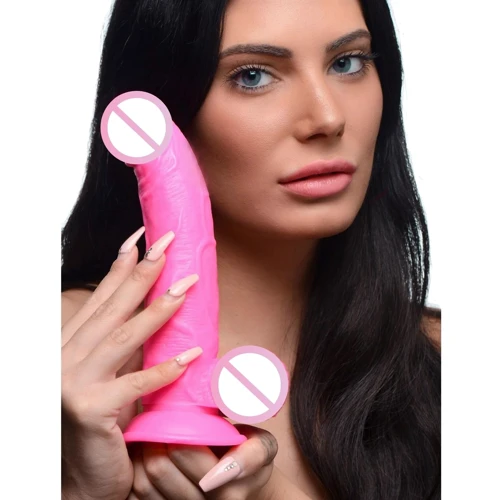 Фаллоимитатор Pop Peckers 7.5" Dildo Pink: Назначение Вагинальные