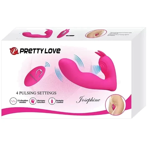 Мультифункциональный вибростимулятор с ДУ Pretty Love Josephine Magenta, BI-014843W-1: Тип управления На дистанционном управлении