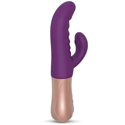 Двойной пульсатор кролик Love To Love SASSY BUNNY - PURPLE RAIN: Диаметр, см 3.4