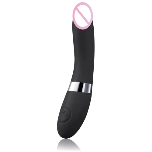 Вібратор для точки G - Lelo Elise 2, 22х4.2 см (чорний)