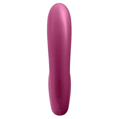 Вакуумний смарт вібратор Satisfyer Sunray Berry, 4 положення стовбура: Тип управління кнопкове