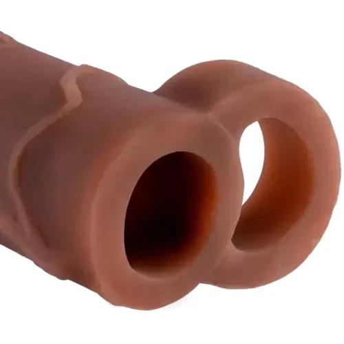 Удлиняющая насадка Pipedream Perfect 2" Extension with Ball Strap (коричневый): Наличие вибрации Нет