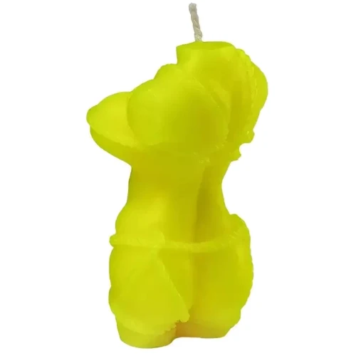 Свічка LOVE FLAME - Shibari I Yellow Fluor, CPS09-YELLOW: Виробник LOVE FLAME