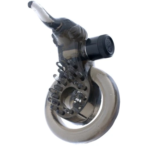 Эрекционное кольцо с вибрацией Cock & Ball Ring Elephant