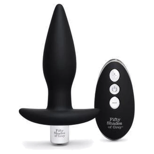 Анальная пробка с вибрацией и пультом ДУ Fifty Shades of Grey Relentless Vibrations