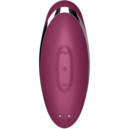 Вібростимулятор-пульсатор Satisfyer Tap & Climax 2 Red: Призначення Клиторальные
