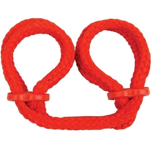 Наручники из японского шелка Japanese Silk Love Rope Wrist Cuffs, красный