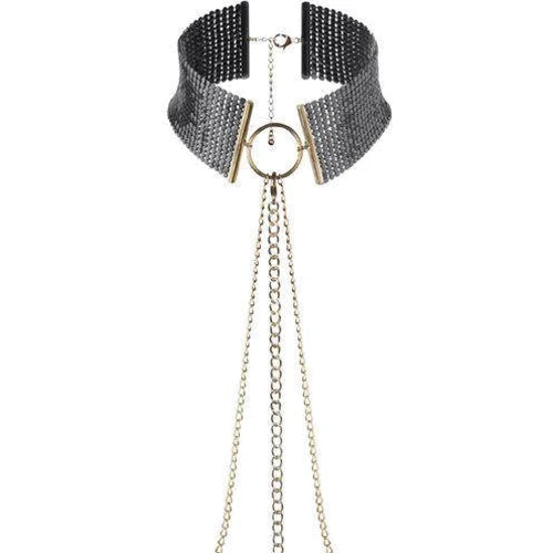 Украшение Bijoux Indiscrets Desir Metallique Collar - Black: Для кого Унисекс
