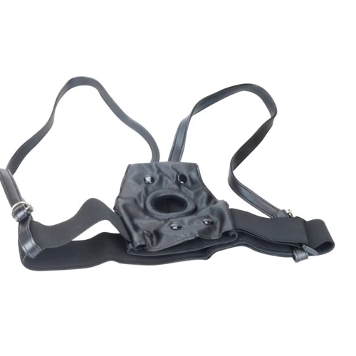 Труси для страпона LOVETOY Orgazm Cozy Harness, Black: Тип Реалистичные
