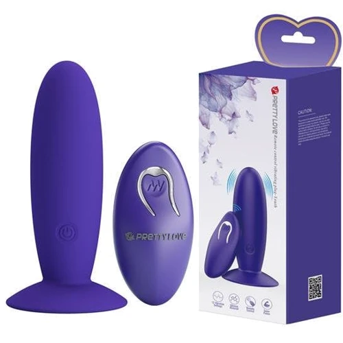 Анальная пробка с вибрацией Pretty Love Remote Control Vibrating Plug Youth: Для кого Унисекс
