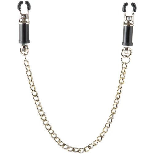 Затискачі для сосків Fetish Fantasy Nipple Barrel Clamps: Колір сріблястий