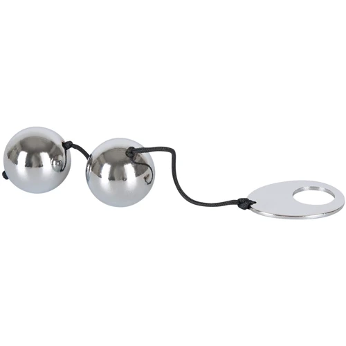Вагинальные шарики Orion Bad Kitty Heavy Metal Balls: Наличие вибрации Нет