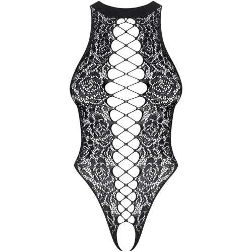 Ажурное боди с вырезом Obsessive B129 black S/M/L: Для кого Для женщин