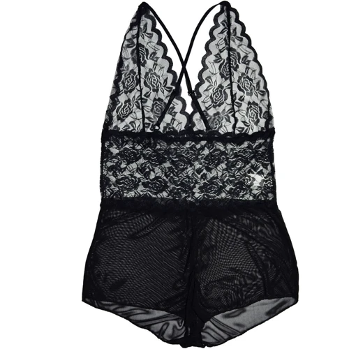 Боді NDS 3027-1 One Size Вlack (14707): Візерунок Однотонный