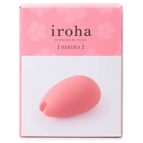 Мини-вибратор IROHA SAKURA Nadeshiko, раздвоенный кончик, 5 режимов, перезаряжаемый: Тип управления Кнопочное