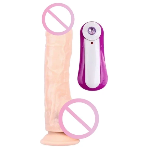 Реалистичный вибратор на присоске GHISA Alexander Lee 10'' Vibrating Dildo - Flesh, 291714