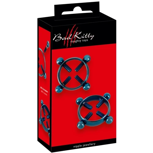 Зажимы для сосков Orion Bad Kitty Nipple Jewellery Blue фото 5