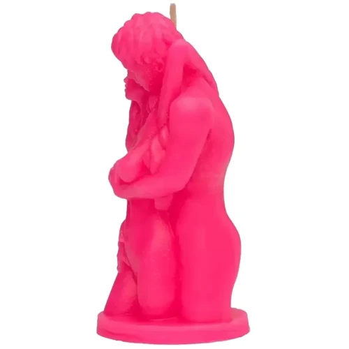 Свічка LOVE FLAME - Passion Pink Fluor, CPS10-PINK: Колір розовый