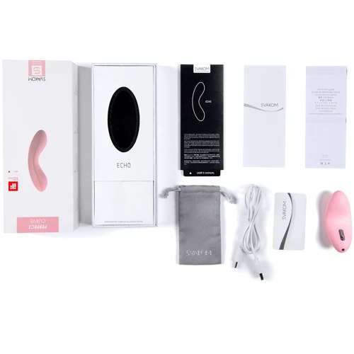 Вибромассажер Svakom - Echo Clitoral Stimulator Violet: Диаметр, см 3